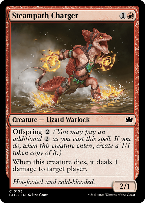 Steampath Charger (BLB-153) - common - Foil