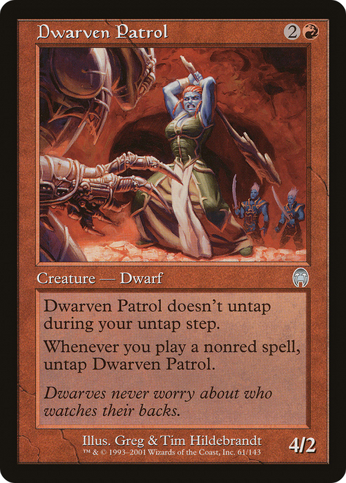 Dwarven Patrol (APC-061) - uncommon