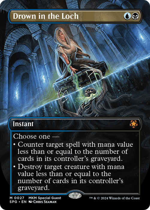 Drown in the Loch (SPG-027) - mythic (Borderless) - Foil
