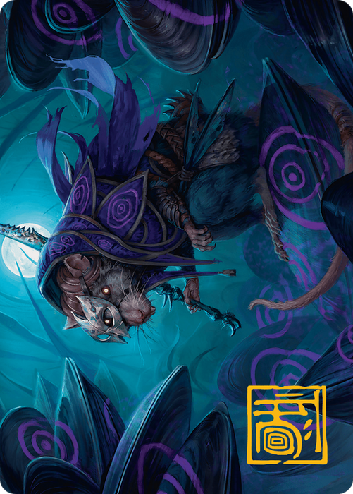 Nightwhorl Hermit // Nightwhorl Hermit (ABLB-010) - common (Borderless) - Foil