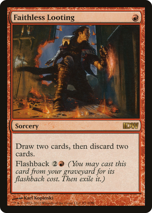 Faithless Looting (MEDIA-002) - rare