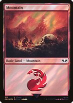 Mountain (40K-316★) - common - Foil