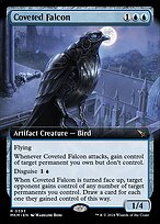 Coveted Falcon (MKM-393) - rare: (Extended Art)
