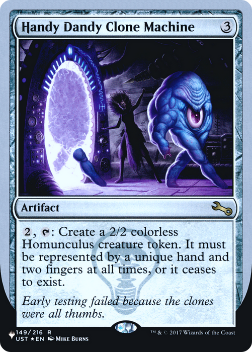 Handy Dandy Clone Machine (LIST-057) - rare - Foil