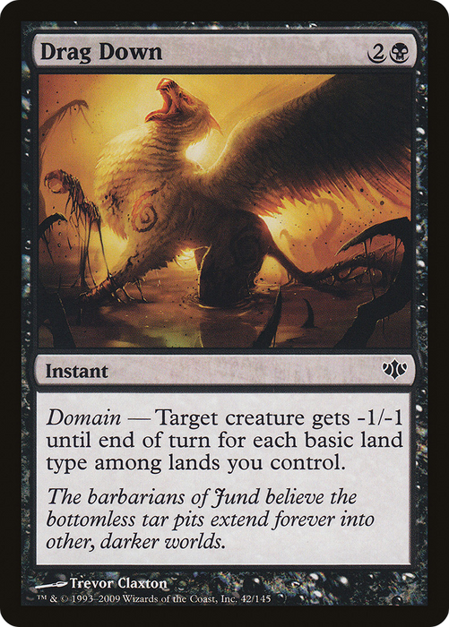 Drag Down (CON-042) - common