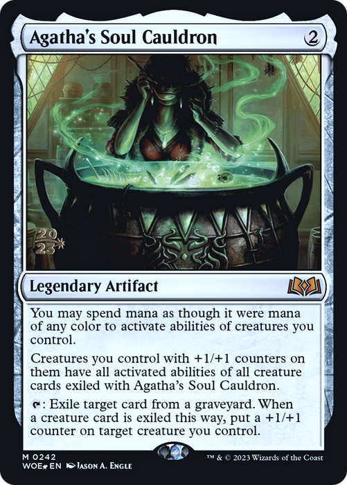 Agatha's Soul Cauldron (PRE-242S) - mythic - Foil