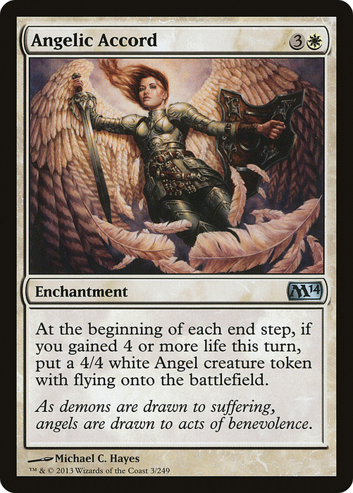 Angelic Accord (M14-003) - uncommon