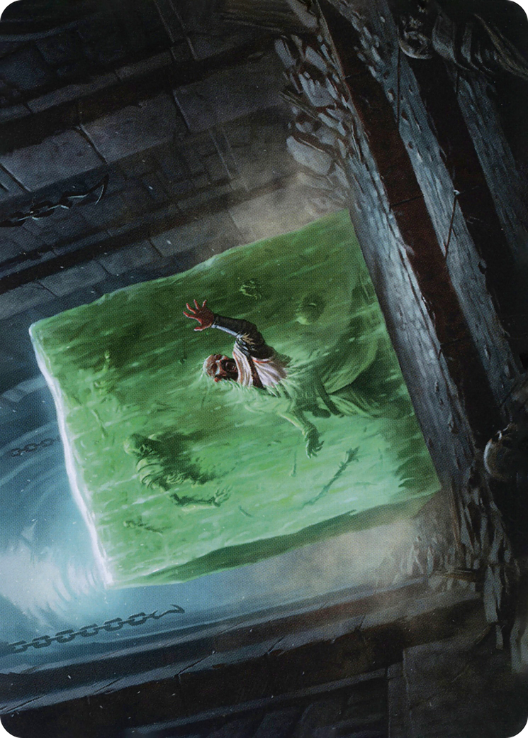 Gelatinous Cube // Gelatinous Cube (AAFR-007) - common (Borderless) - Foil