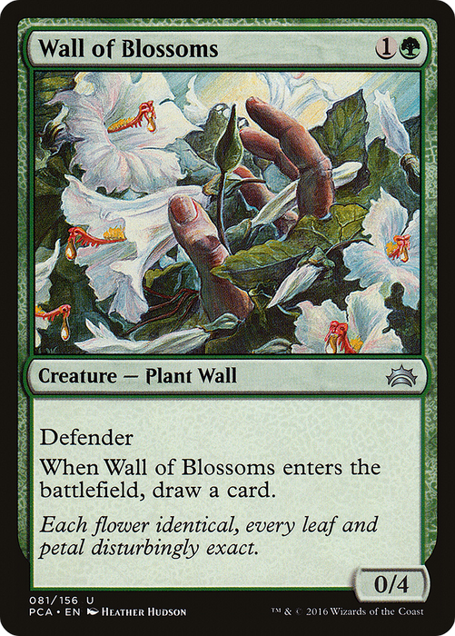 Wall of Blossoms (PCA-081) - uncommon