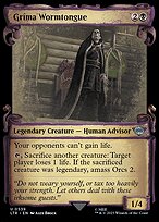 Gríma Wormtongue (LTR-539) - uncommon: (Showcase)