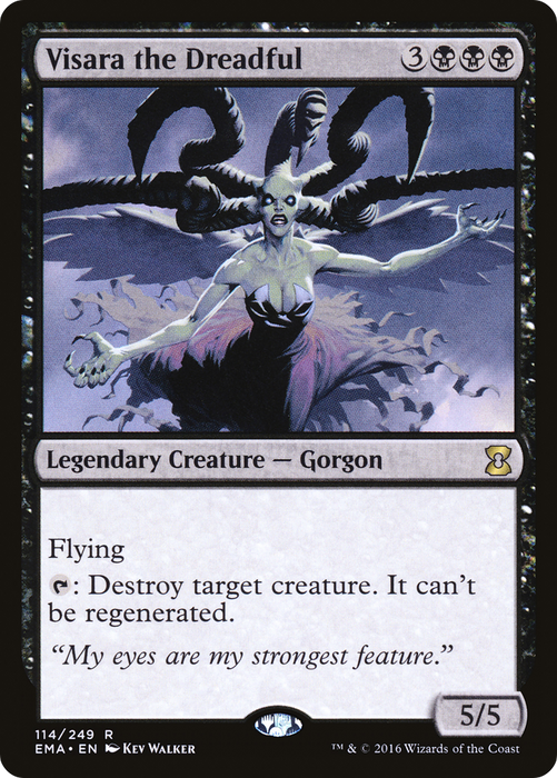 Visara the Dreadful (EMA-114) - rare