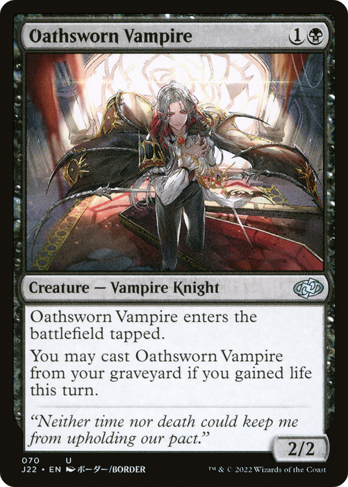Oathsworn Vampire (J22-070) - uncommon