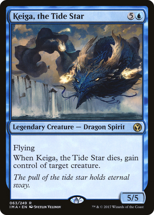 Keiga, the Tide Star (IMA-063) - rare - Foil