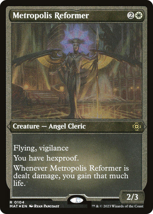 Metropolis Reformer (MAT-104) - rare - Etched Foil