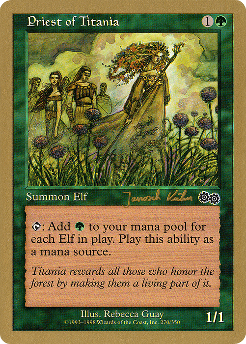 Priest of Titania (WCD-JK270) - common