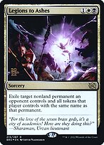 Legions to Ashes (PRE-215S) - rare - Foil