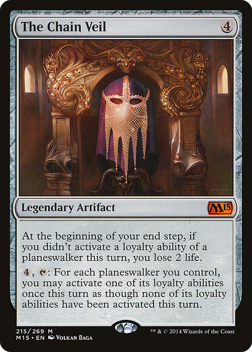 The Chain Veil (M15-215) - mythic - Foil