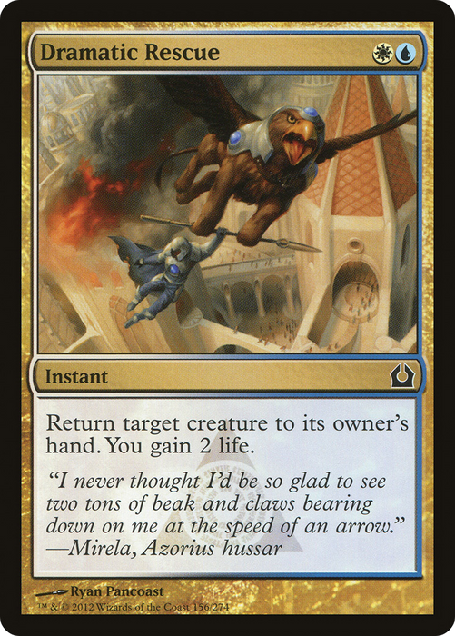 Dramatic Rescue (RTR-156) - common - Foil