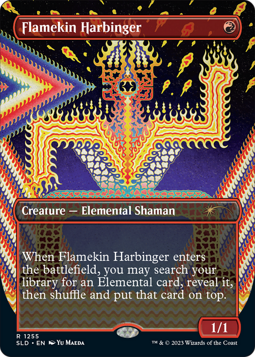 Flamekin Harbinger (SLD-1255) - rare (Borderless)