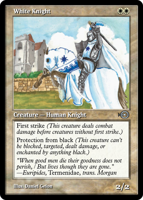White Knight (PRM-35950) - uncommon - Foil