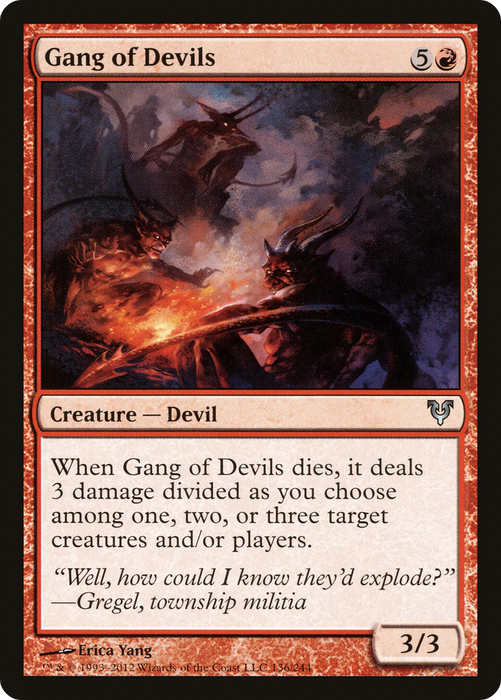 Gang of Devils (AVR-136) - uncommon - Foil