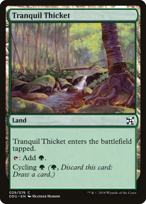 Tranquil Thicket (DDU-029) - common
