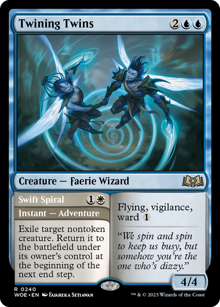 Twining Twins // Swift Spiral (WOE-240) - rare
