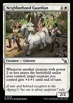 Neighborhood Guardian (MKM-026) - uncommon - Foil