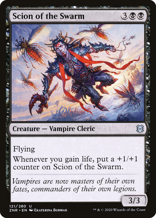 Scion of the Swarm (ZNR-121) - uncommon - Foil