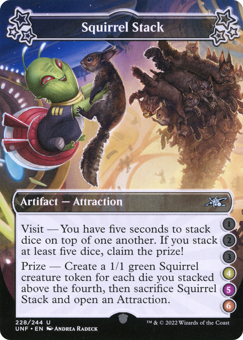 Squirrel Stack (UNF-228F) - uncommon - Foil
