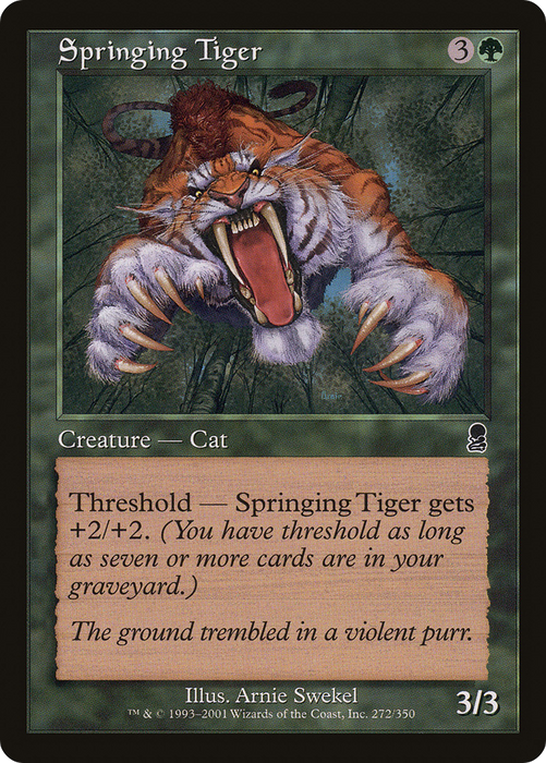 Springing Tiger (ODY-272) - common