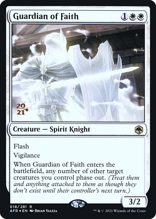 Guardian of Faith (PRE-18S) - rare - Foil