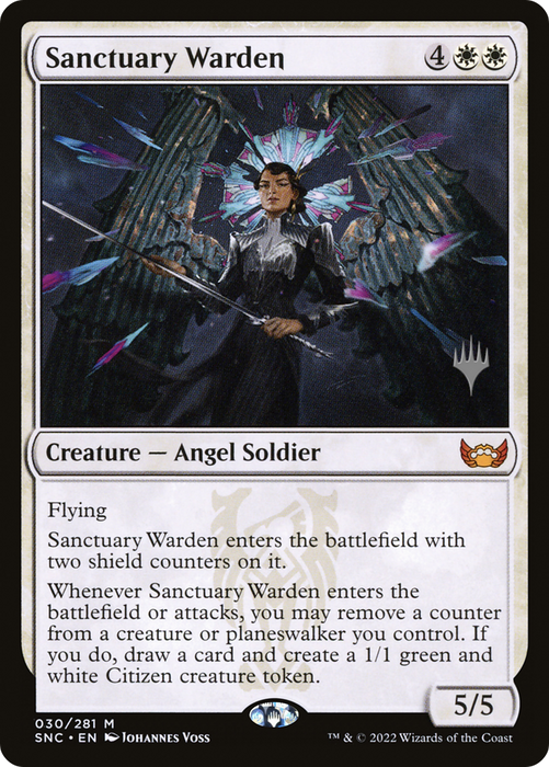 Sanctuary Warden (PPSNC-30P) - mythic - Foil