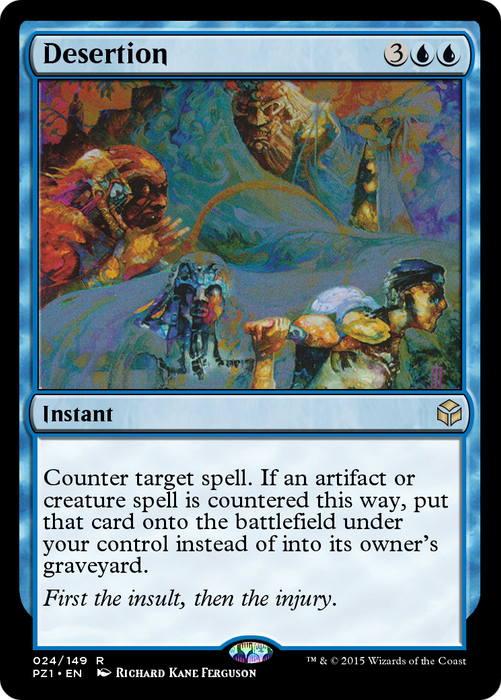 Desertion (PZ1-024) - rare - Foil