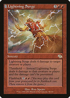 Lightning Surge (JUD-096) - rare: (tombstone)