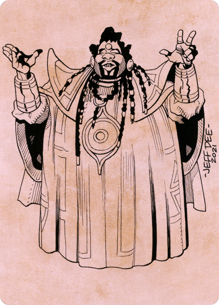 Alaundo the Seer // Alaundo the Seer (ACLB-061) - common (Borderless)