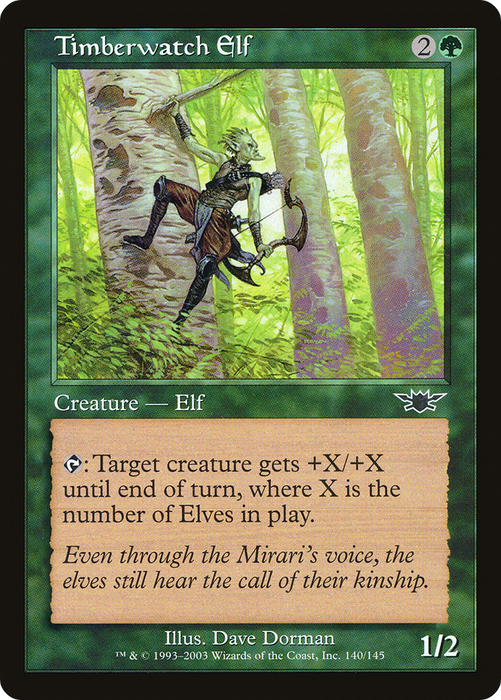 Timberwatch Elf (LGN-140) - common