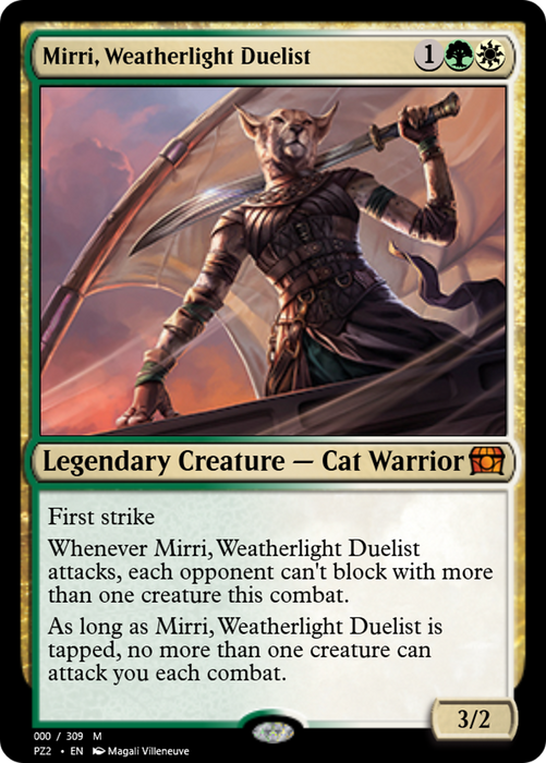 Mirri, Weatherlight Duelist (PZ2-65707) - mythic
