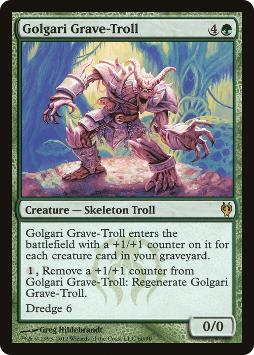 Golgari Grave-Troll (DDJ-060) - rare