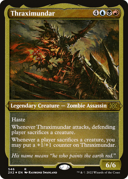 Thraximundar (2X2-546) - rare - Etched Foil