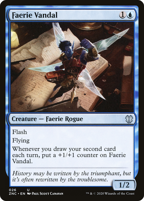 Faerie Vandal (ZNC-026) - uncommon