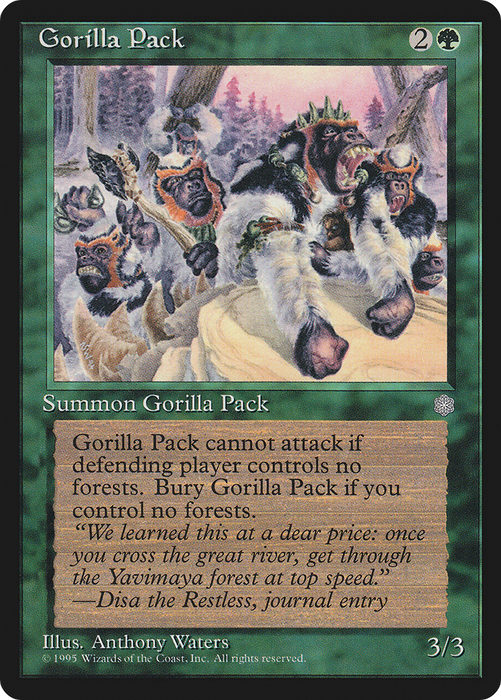 Gorilla Pack (ICE-247) - common