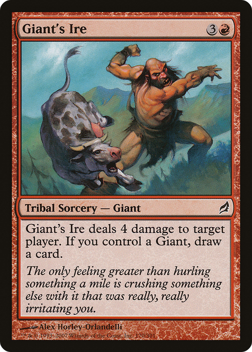 Giant's Ire (LRW-170) - common