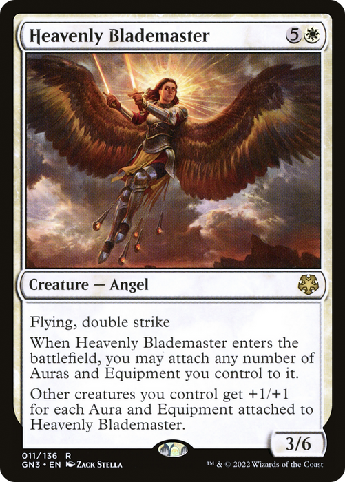 Heavenly Blademaster (GN3-011) - rare