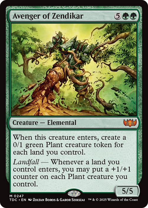 Avenger of Zendikar (TDC-247) - mythic
