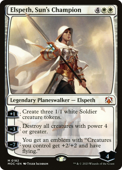 Elspeth, Sun's Champion (MOC-182) - mythic