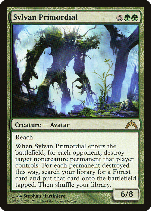 Sylvan Primordial (GTC-136) - rare - Foil
