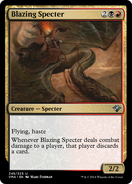 Blazing Specter (VMA-245) - uncommon - Foil