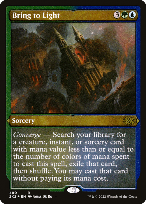 Bring to Light (2X2-480) - rare - Etched Foil