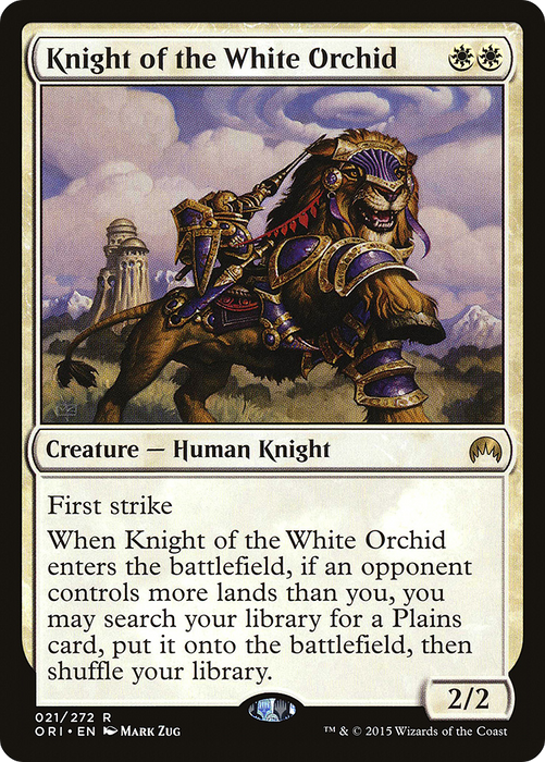 Knight of the White Orchid (ORI-021) - rare